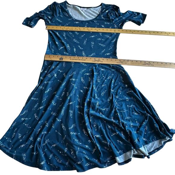 LulaRoe Nicole Dress Bundle Women Size 2XL - Picture 2 of 9